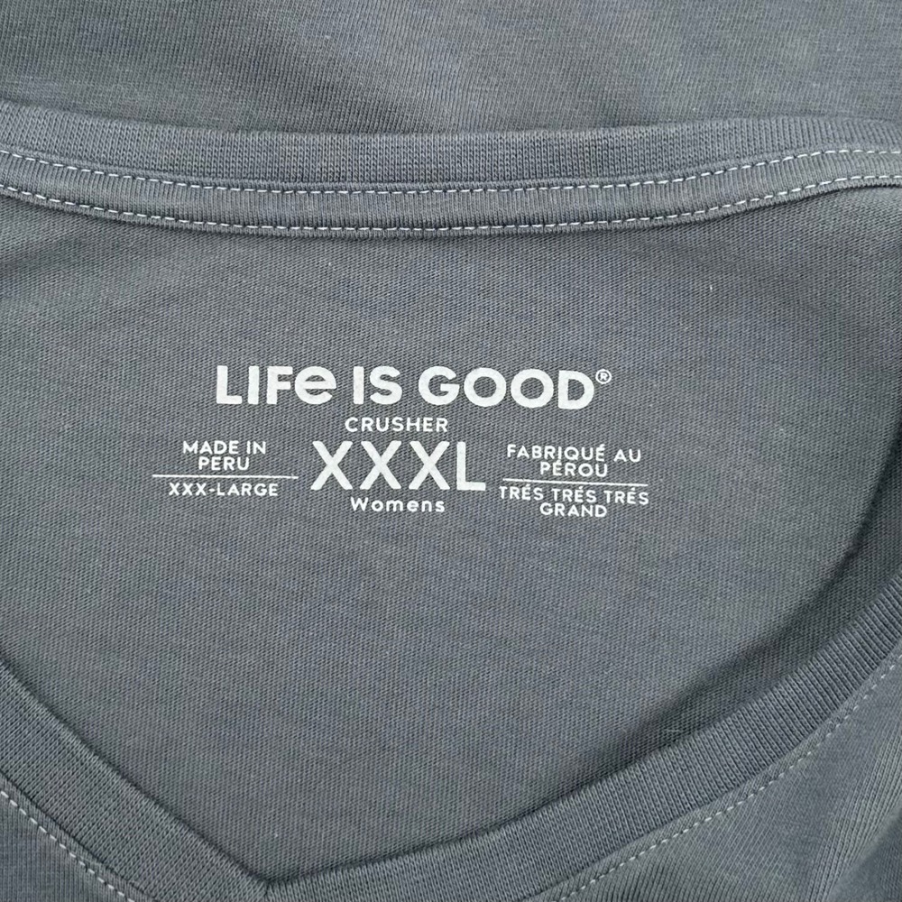 Life is Good Winnie The Pooh Adirondack Short‎ Sleeve Crusher Vee Size XXXL NWT - Picture 8 of 9